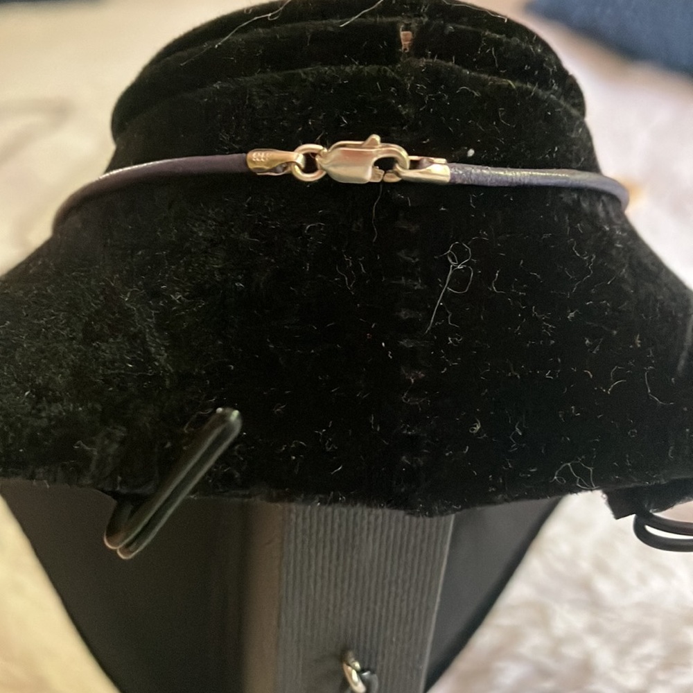Lab Created Alexandrite Necklace - Picture 4 of 4